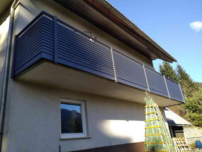 Balkonske ograje aluminij