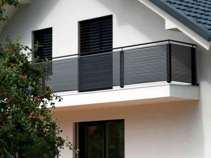 Balkonske ograje aluminij