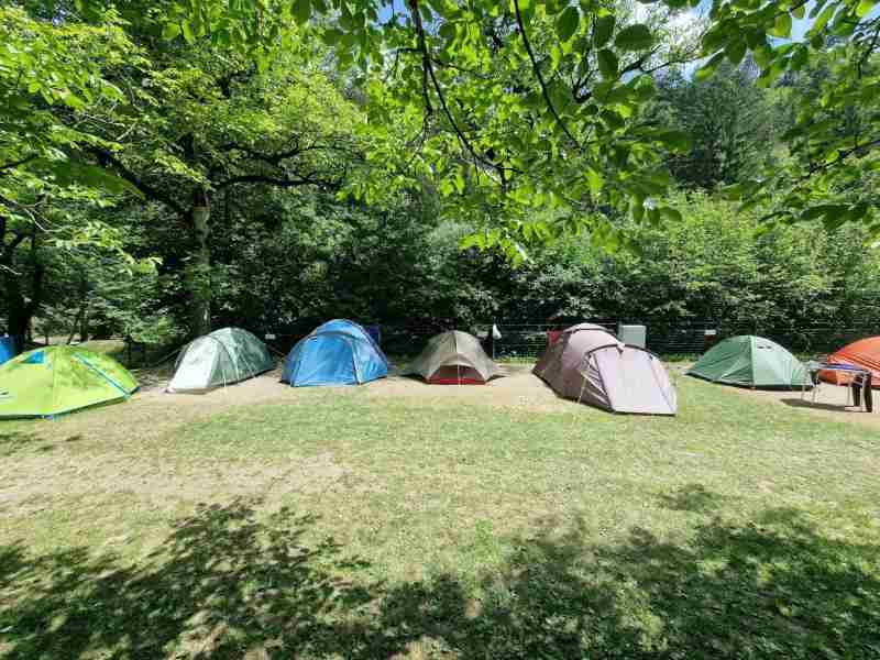 Camp Liza Bovec, Campground Soča Valley, Slovenia