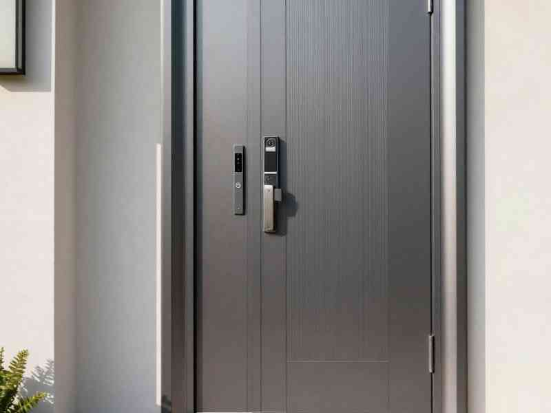 ALU vhodna vrata DE-MONT